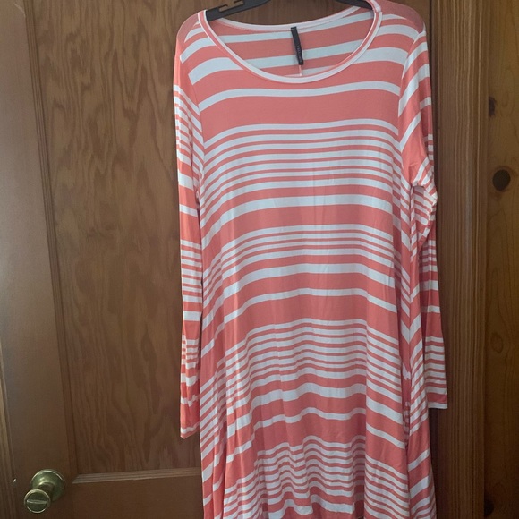 Bellamie Dresses Long Sleeve Tshirt Dress With Pockets Poshmark